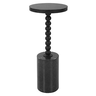 Uttermost Bead Marble Drink Table