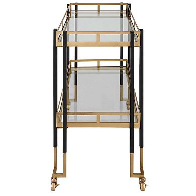 Uttermost Kentmore Modern Bar Cart