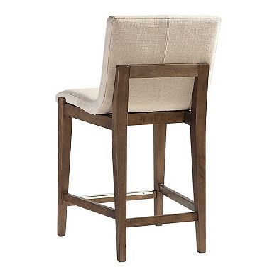 Uttermost Klemens Linen Counter Stool
