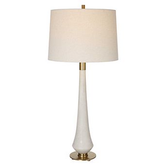 Uttermost Marille Ivory Stone Table Lamp
