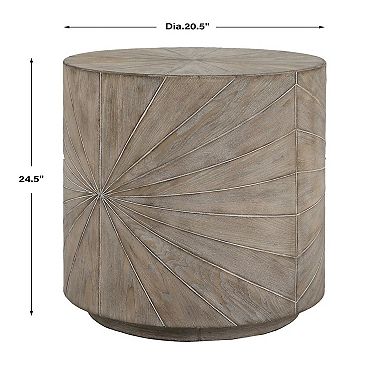 Uttermost Starshine Wooden Side Table