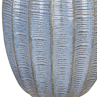 Uttermost Veston Blue Glaze Table Lamp