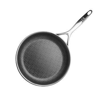 Livwell DiamondClad™ 10-in. Hybrid Nonstick Stainless Steel Frying Pan