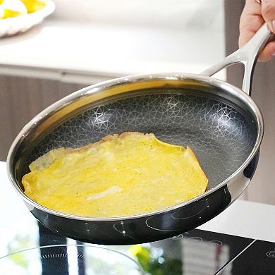 Livwell DiamondClad™ 10-in. Hybrid Nonstick Stainless Steel Frying Pan