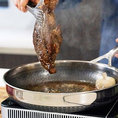 Livwell DiamondClad™ 12-in. Hybrid Nonstick Stainless Steel Frying Pan