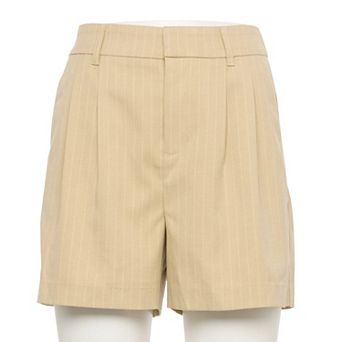 Juniors' SO® Curvy Fit Trouser Shorts