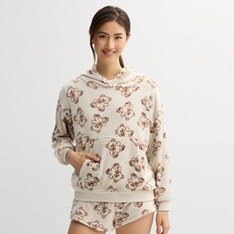 Juniors' Harper & Ivy Popover Plush Hoodie