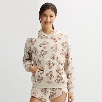 Juniors' Harper & Ivy Popover Plush Hoodie