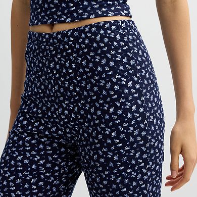 Juniors' Harper & Ivy Lounge Wide Leg Pants