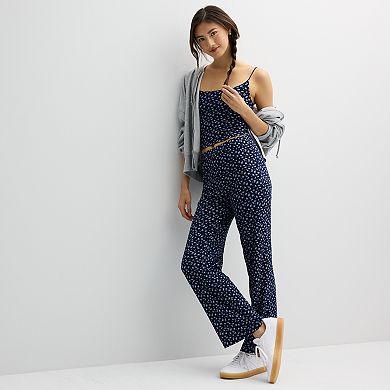 Juniors' Harper & Ivy Lounge Wide Leg Pants