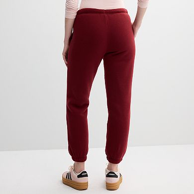 Juniors' Harper & Ivy Sherpa Lined Joggers