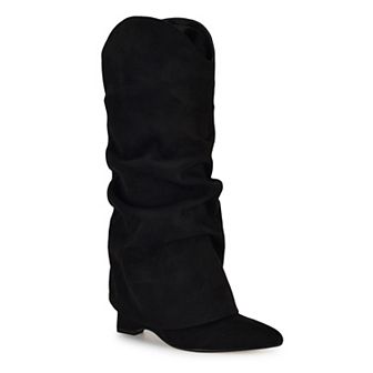 Nine West Amazin Women's Pointy Toe High Shaft Dress Boots