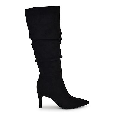 Nine West Glende Women's Pointy Toe Stiletto Heel Dress Boots