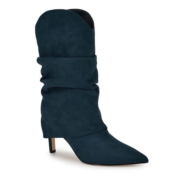 追跡有★Nine West Glitch ピンヒール スエード ドレス ブーツ 7186984_Dark_Blue?wid=600&hei=