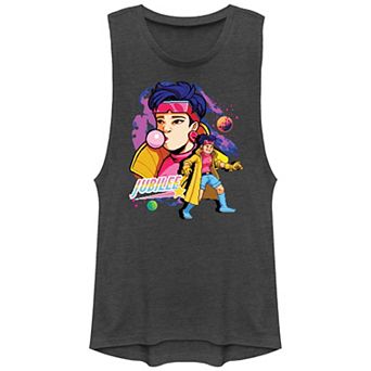 Juniors' Marvel X-Men Jubilee In Space Poster Graphic Tank Top