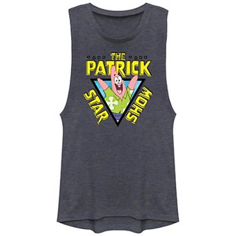 Juniors' Nickelodeon The Patrick Star Show Cover Graphic Tank Top