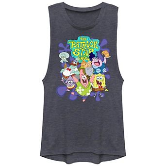 Juniors' Nickelodeon The Patrick Star Show Special Guests Graphic Tank Top