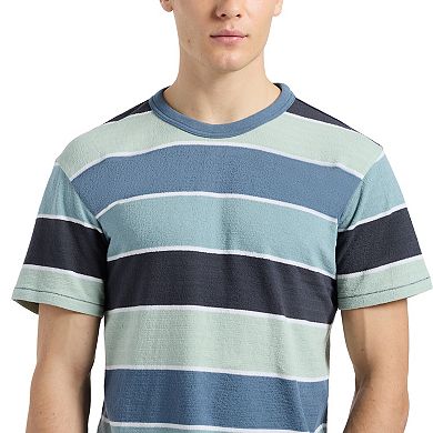 Men's Buffalo Jeans Textured Striped Tee