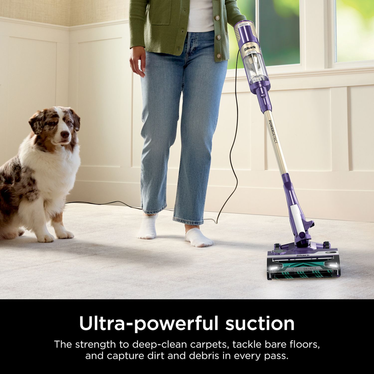 Shark POWERDETECT Ultra-Light Corded Stick Vacuum