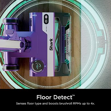 Shark® Powerdetect Ultra-Light Corded Stick Vacuum, Duoclean Detect & Self-Cleaning Brushroll (HZ4002)