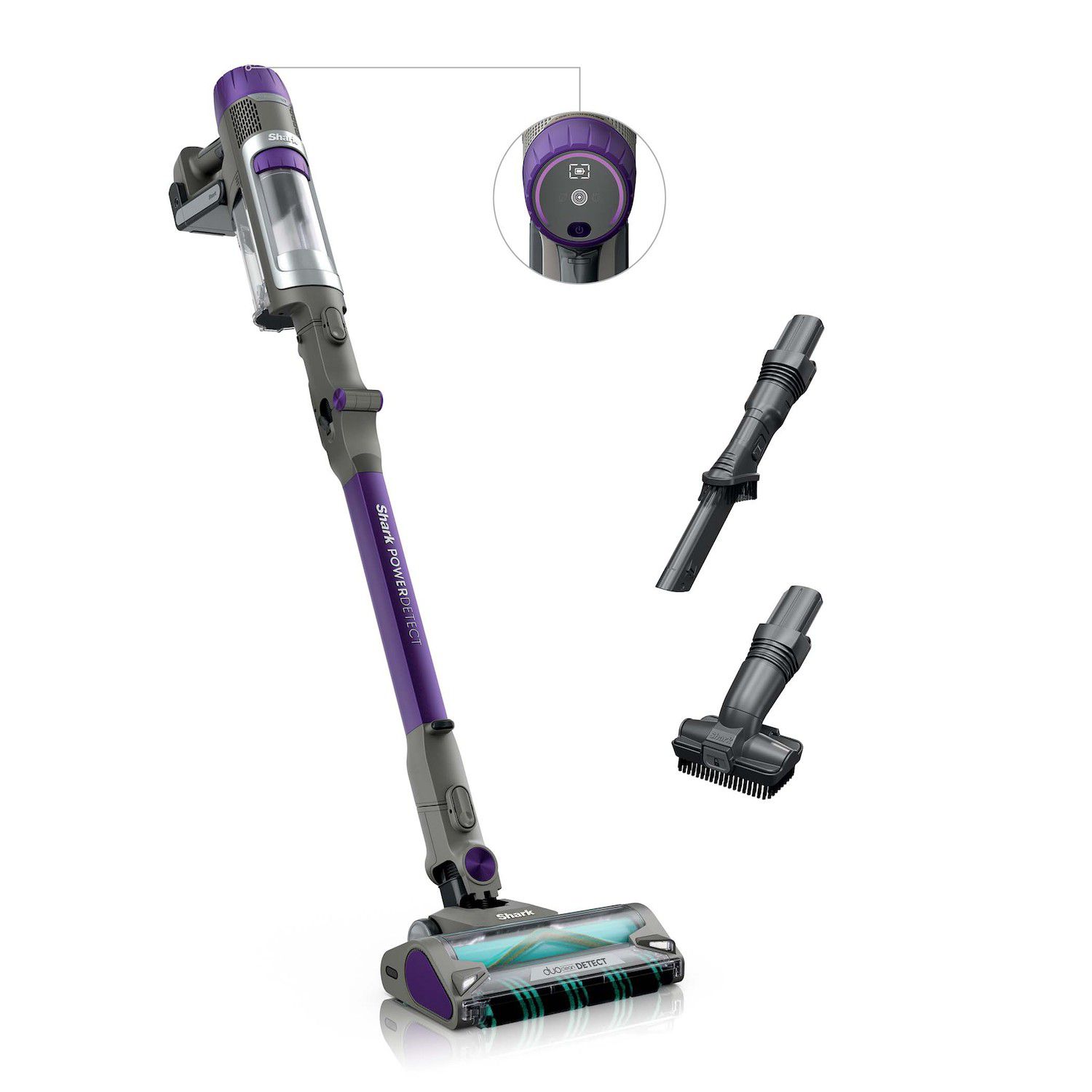 Shark - Cordless PowerDetect Stick Vacuum with Powerful Suction and HEPA Filtration - Thumbnail 4