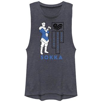 Juniors' Nickelodeon Avatar The Last Airbender Sokka Poster Graphic Tank Top