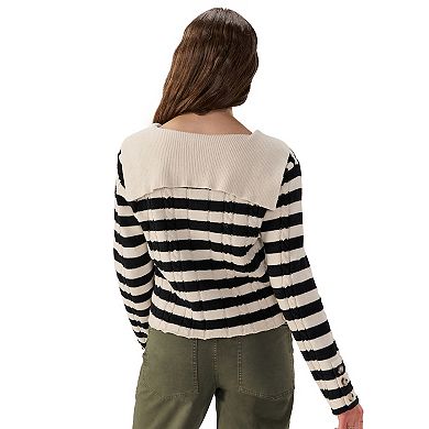Women's Modern Supply Button Up Popover Sweater