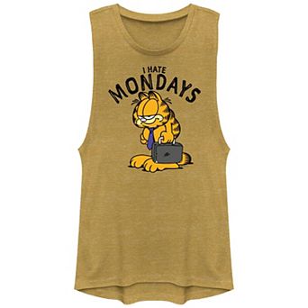 Juniors' Garfield I Hate Mondays Graphic Tank Top