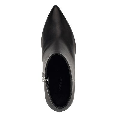 Nine West Sheeba Women's Pointed Toe Stiletto Heel Ankle Boots