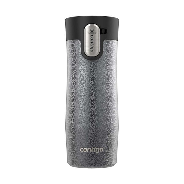 Contigo 16 oz. AUTOSEAL® West Loop Vacuum-Insulated Stainless Steel Travel Mug with Easy-Clean Lid - Crystal Black