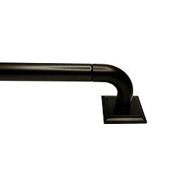 Chicology 3/4-Inch Diameter Curtain Rods, Modern End Cap Finial Extends 48 To 86 In