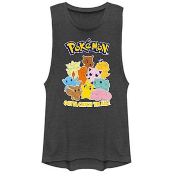 Juniors' Pokemon Gotta Catch 'Em All Graphic Tank Top