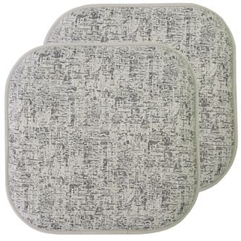 Sweet Home Broadway Memory Foam No Slip Back Chair Cushion 2 Pack