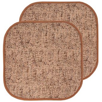 Sweet Home Broadway Memory Foam No Slip Back Chair Cushion 2 Pack