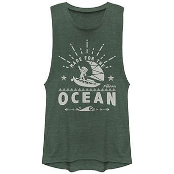 Disney's Moana Made For The Ocean Juniors' Graphic Tank Top