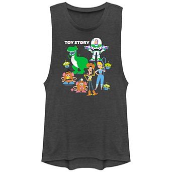Disney's Toy Story Four Cute Characters Juniors' Graphic Tank Top