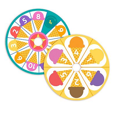 Melissa & Doug Fun at the Fair! Wooden Double-Sided Roulette & Plinko Games