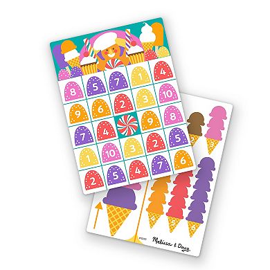 Melissa & Doug Fun at the Fair! Wooden Double-Sided Roulette & Plinko Games