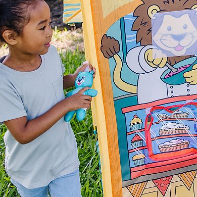 Melissa & Doug Fun at the Fair! Game Center Play Tent – 4 Sides of Activities