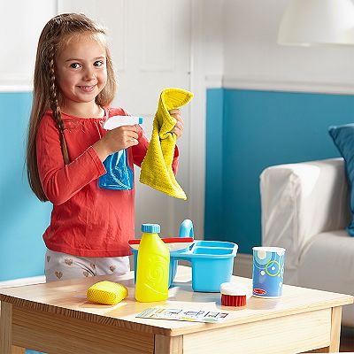 Melissa Doug Deluxe Cleaning Laundry Play Set