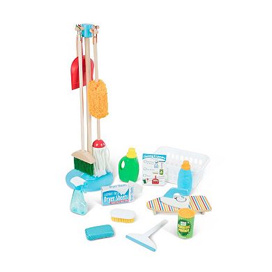 Melissa & Doug Deluxe Cleaning & Laundry Play Set