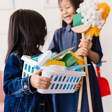 Melissa & Doug Deluxe Cleaning & Laundry Play Set