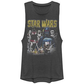 Juniors' Star Wars Battle Poster Graphic Tank Top