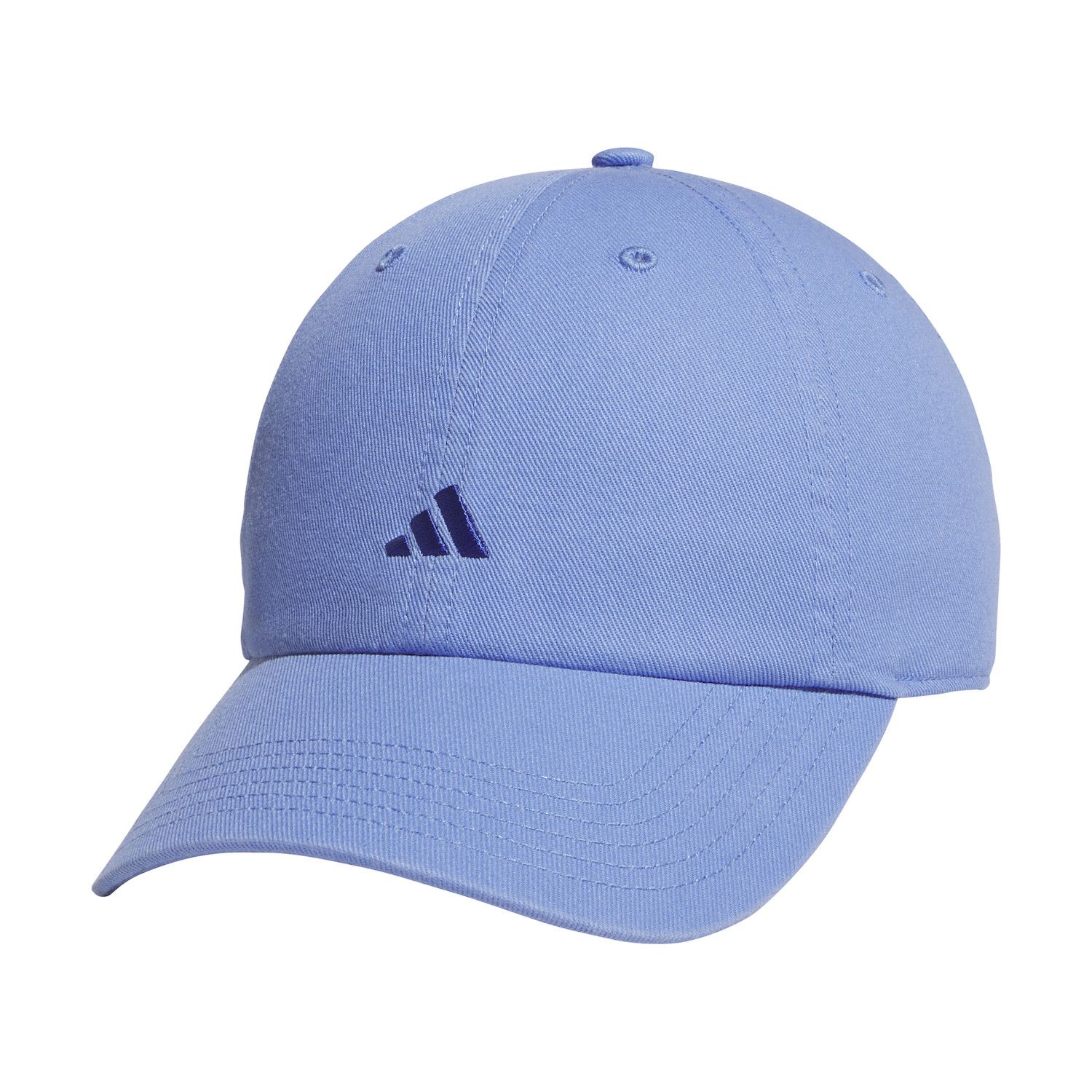 Adidas Womens Medium Blue Denim Saturday Baseball Adjustable Cotton Athletic Hat Women main image 3