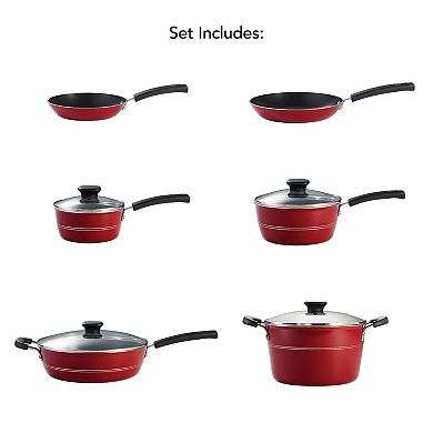 Tramontina Sicilia Aluminum Nonstick 10-Piece Cookware Set