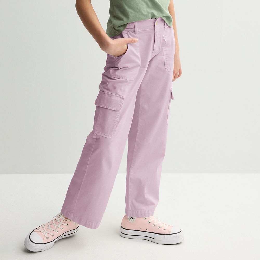 Girls 6-20 SO® Wide Leg Cargo Pants in Regular & Plus Size
