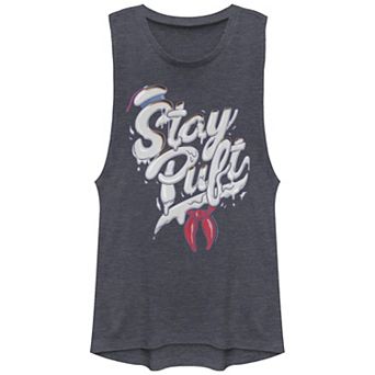 Juniors' Ghost Buster Stay Puft Graphic Tank Top