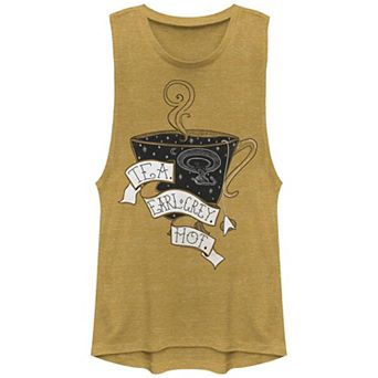 Juniors' Star Trek Tea Earl Gray Hot Poster Graphic Tank Top