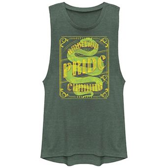 Juniors' Harry Potter Slytherin Ambition, Pride & Cunning Card Graphic Tank Top