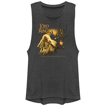 Juniors' The Lord Of The Rings Trio Poster Graphic Tank Top